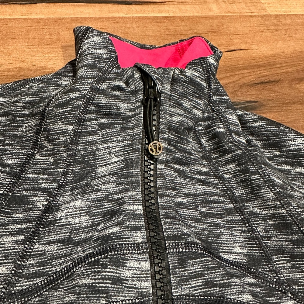 Lulu Define Jacket. Like New, Static Gray And Hot… - image 7